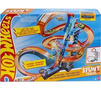 Hot Wheels - Torre Scontri Estremi, Pista Alta 83cm con Booster Motorizzato e Macchinina, Giocattolo per Bambini 5+ Anni, GWT39, Imballaggio Sostenibile