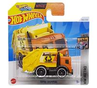 Hot Wheels - Total Disposal - HW Metro 8/10 - HTD84 - Short Card - Recycling Truck - Netflix Let's Race - Mattel 2024-1:64