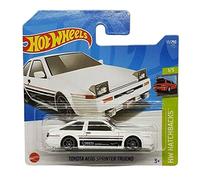 Hot Wheels Toyota AE86 Sprinter Trueno, HW Hatchbacks 1/5, HCV01, scheda di carte - Apex - Mattel 2022