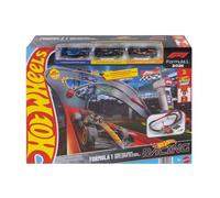 Hot Wheels Circuito Sprint con 3 macchinine | Set circuito con macchinine in scala 1:64 Team McLaren Formula 1, Oracle Red Bull Racing e Atlassian Williams Racing, JNN32