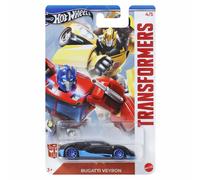Hot Wheels Transformers Bugatti Veyron Giocattolo Per Bambini Età 3+
