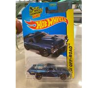 Hot Wheels Treasure Hunt 2014 #116 CUSTOM '71 El CAMINO Blu 1:64