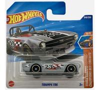 Hot Wheels - Triumph TR6 - JBC34 - TH - Treasure Hunt - Track Champs 5/5 - Roadster classico con design Racing in scala 1:64 - Mattel 2025 (249/250)
