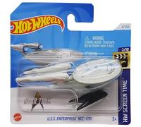 Hot Wheels - U.S.S. Enterprise NCC-1701 - HW Screen Time 2/10 - HTB32 - Short Card - Star Trek - Mattel 2024