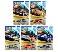 Hot Wheels Vintage Club '68 Silver Series Set auto pressofuse, 5 pezzi, Alfa Romeo, BMW 507, Honda, Porsche, Ford Galaxie HRT81-956J