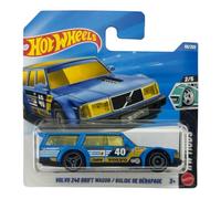 Hot Wheels - Volvo 240 Drift Wagon - JJJ36 - HW Mods 2/5 - Short Card - blu - modello ufficiale di licenza Volvo - Mattel 2026 (69/250) - 1:64