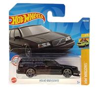 Hot Wheels - Volvo 850 Estate - HW Wagons 2/5 - HCX36 - Short Card - Black - Ryu's Rides - Mattel 2022