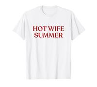Hot Wife Summer Shirt Y2K Aesthetic Bride Era Maglietta
