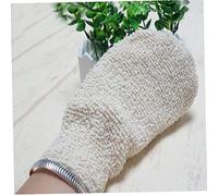 Hotaden 1pcs Bagno Point Canapa Guanti Doccia Coppia Bagni Guanti Esfoliante Lavare la Pelle Spa Foam Massaggio Asciugamano Canapa spugne per Il Corpo