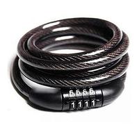 Hotaden Bike Cable Lock Bicicletta Combinazione della cifra Padrone del Cavo di Blocco Leggero della Catena della Bici Lock Set Cavo 4 cifre azzerabile Numero