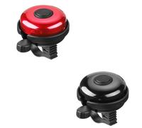 Hotainoys Campanello per Bici, Campanello per Bici in Alluminio da 2 Pezzi, Ciclo retrò e Robusto, per Adulti e Bambini, Montagna