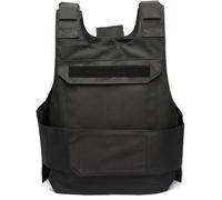 Hotainoys Gilet Impermeabile e Resistente all'Usura con scanalature Cave, Costume a sgancio rapido con Tasca Nascosta per la Guardia di Sicurezza per l'allenamento all'aperto