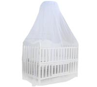 Hotainoys Tenda per letto a baldacchino in rete alta e sollevabile da 79'' con cupola per bambini con baldacchino in poliestere da 197'' Circ facile da installare per culla della scuola materna
