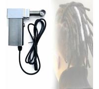 HOTAPEPU Macchina Dreadlock, Estensioni di Capelli in Treccia Fai-da-Te, Kit per Macchine Dreadlock, Macchina Dreadlock Elettrica per LOC, Macchina Intrecciata A Torcere all'Uncinetto da 6-16 Mm ~/
