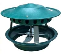 HOTAPEPU Ventola da Tiro per Camino, Macchina per Fumo di Scarico del Camino per Il Tetto, per Ventola di Fumo di Scarico del Camino di Camino