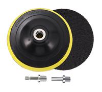 HOTCKB 2 Pezzi Platorello Abrasivo 125mm con Adattatore M14 Plator 2 Pezzi 125mm