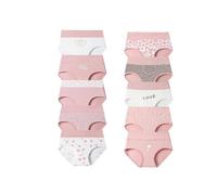 HOTCOM Womenâs High-Waisted Cotton Panties â Comfy Basic Briefs, Cute Love Print Underwear for Everyday Casual Womenswear & Lounge Fit -Fall