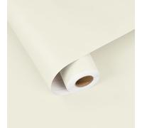 HotDecor Carta Da Parati Autoadesiva Camera Da Letto Pellicola Adesiva Tinta Unita Per Mobili PVC Rotolo Beige Retro Carta Da Parati Moderna Soggiorno Carta Adesiva Per Mobili Armadio 60cm x 300cm