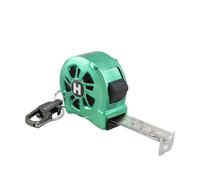 Hoteche Metro a nastro in acciaio inox, 5 m × 25 mm, cassa in ABS, incisione laser, scatola colorata + tasca con cerniera