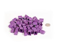 Hotel in plastica: Hotel di sostituzione del gioco da tavolo viola (edifici | Hotel in plastica: hotel di ricambio per giochi da tavolo di colore viola (pezzi da gioco da tavolo in miniatura colorati) |