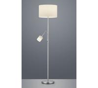 Trio Leuchten Hotel Lampada a Stelo, Nickel Satinato