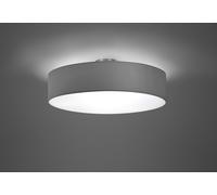 Plafoniera HOTEL tonda paralume cm 50 grigio 603900311