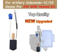 Hotend aggiornato per parti della stampante 3D Artillery Sidewinder X1 X2 Genius e Pro Kit termistore blocco riscaldamento ugello interamente in metallo
