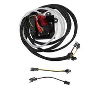 Hotend assemblato Kit completo Estrusore per stampante 3D ignifugo durevole ad alte prestazioni Hot End con ventola di raffreddamento Blocco riscaldante per Ender 5 Serie Ottone