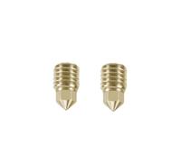 Hotend di aggiornamento adatto per Flashforge Adventurer 5 m/5 m Pro Pinting Head 280 ℃ Kit blocco riscaldante in ceramica AD5M ugello in acciaio duro Hot End (2 pezzi 0,2 ottone)