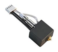 Hotend in ceramica compatibile con Kobra S1 Combo, kit di riscaldamento per Anycubic Kobra S1 ad alta temperatura, ugello 0,4 mm, sostituzione rapida senza attrezzi per stampa 3D stabile e affidabile