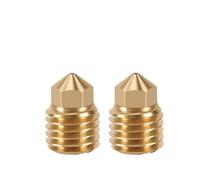 Hotend Kit， Compatibile con Qidi X Plus 3 / Max Q1 Pro Testina di stampa con asta riscaldante in ceramica Hot End for stampante 3D,for Nozzle Replace(2PC 0.2mm Brass)
