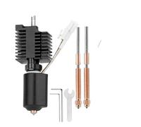 Hotend per ingranaggio driver doppio estrusore elicoidale Plus Set di ugelli a scambio rapido interamente in metallo Parti di ricambio per stampante 3D(C2 Set 0.6mm)