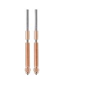 Hotend per ingranaggio driver doppio estrusore elicoidale Plus Set di ugelli a scambio rapido interamente in metallo Parti di ricambio per stampante 3D(2Ps 0.2mm nozzle)