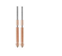 Hotend per ingranaggio driver doppio estrusore elicoidale Plus Set di ugelli a scambio rapido interamente in metallo Parti di ricambio per stampante 3D(2Ps 0.4mm nozzle)