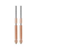 Hotend per ingranaggio driver doppio estrusore elicoidale Plus Set di ugelli a scambio rapido interamente in metallo Parti di ricambio per stampante 3D(2Ps 0.6mm nozzle)