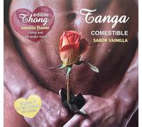 Hotflowers - wafer thong and 2 nipple padders vanilla flavor /es/pt/en/fr/it/