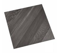 Hothingwell Lame Da Pavimento Autoadesive PVC Strisce Grigio | Motivo finto legno, posa rapida senza aiuto, superfici solide e piane, salotti e camere da letto, facile da pulire