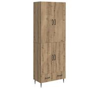 Hothingwell Set Mobili 2 pc Legno di ingegneria | Armadietto per cassetti, illuminazione a LED, prese USB, comodi cuscini, per soggiorno e giardino