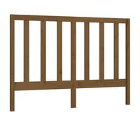 Hothingwell Testiera per letto 156 x 4 x 100 cm, in legno massello di pino | Design alla moda, look completo, si abbina facilmente, grana dritta, nodi rustici, supporto per la schiena, lettura, film