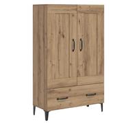 Hothingwell Vetrina moderna, 70 x 31 x 115 cm, legno di ingegneria | Porta reversibile, 2 scomparti con cassetto, design contemporaneo, pratico