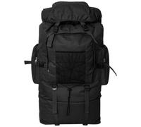 Hothingwell Zaino Stile Esercito 100 L Nero Poliestere 600D Impermeabile, Nero , 100 l, 48