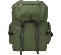 Hothingwell Zaino Stile Esercito 100 L Nero Poliestere 600D Impermeabile, Vert-a, 65 l, 48