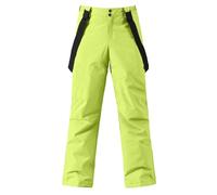 HOTIAN Pantaloni Sci Uomo antaloni da Impermeabile Antivento Pantaloni Staccabili Pantaloni Snowboard Neve Uomo Pantaloni Outdoor Green S