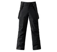 HOTIAN Pantaloni Sci Uomo antaloni da Impermeabile Antivento Pantaloni Staccabili Pantaloni Snowboard Neve Uomo Pantaloni Outdoor Black XL