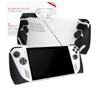 Hotline Games 2.0 Plus - Impugnatura antiscivolo per controller compatibile con ROG Ally Controller, kit skin morbida testurizzata, pre-tagliata, facile da applicare, assorbe il sudore (per