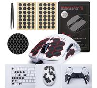 Hotline Games [Grip Upgrade 2.0 Plus Hexagon Version Gaming Mouse Grip Tape, Professional Mice Upgrade Kit,Sweat Resistant,Cut to Fit,Easy to Use