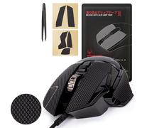 HOTLINEGAMES Nastro antiscivolo per mouse 2.0 compatibile con Logitech G502 Wired / G502 Wireless Gaming Mouse, resistente al sudore, tagliato su misura, facile da applicare, aggiornamento