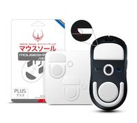 HOTLINEGAMES Set di 2 piedini per mouse con bordi arrotondati e curvi, compatibili con Logitech G Pro X Superlight 2, piedini di ricambio per mouse wireless da gioco (0,8 mm, lisci, PTFE) Pro