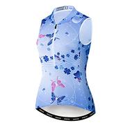 Hotlion Donne Ciclismo Jersey Estate Bike Shirt Pro Bicicletta Abbigliamento Donna Mezza Cerniera, 23bcf3001, M