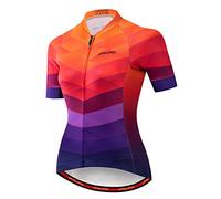 Hotlion Pro Cycling Jersey Donna Bike Shirt Estate Squadra Abbigliamento Bicicletta JP15, 24bjp2015, XL